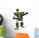 Fighting Machine Steampunk Style Wall Decal