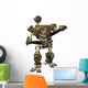 Fighting Machine Steampunk Style Wall Decal