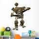 Fighting Machine Steampunk Style Wall Decal