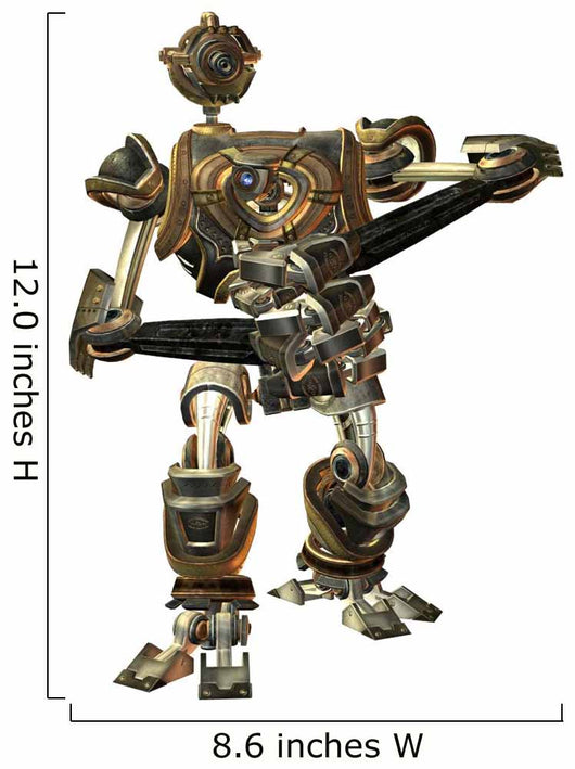 Fighting Machine Steampunk Style Wall Decal