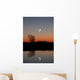 Winter Moon and Lone Wall Decal