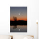 Winter Moon and Lone Wall Decal