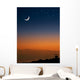 Moon and Stars Beach Wall Decal