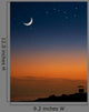 Moon and Stars Beach Wall Decal