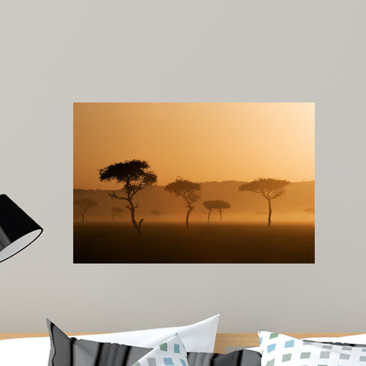 Sunset Massai Mara Wall Decal