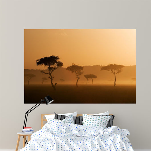Sunset Massai Mara Wall Decal