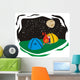 Camping Wall Decal