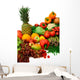 Vibrant Vegetables and Fruits Wall Decal