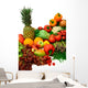 Vibrant Vegetables and Fruits Wall Decal