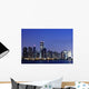 Blue Chicago Wall Decal