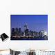 Blue Chicago Wall Decal