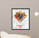 Postage Stamp Wall Decal