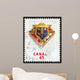 Postage Stamp Wall Decal