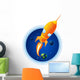 Rocket Take off from Wall Decal