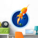 Rocket Take off from Wall Decal