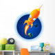 Rocket Take off from Wall Decal