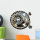 Puzzle Of Astronomical Clock Prague Wall Decal