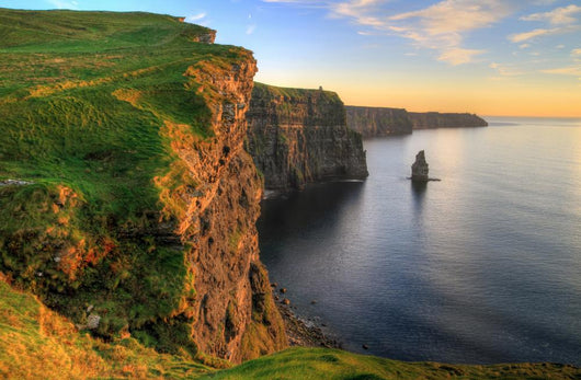 Cliffs Moher Sunset Ireland Wall Decal