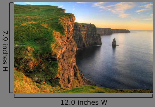Cliffs Moher Sunset Ireland Wall Decal