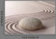Zen Sand and Rock Garden - Horizontal Wall Decal