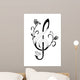 Music Clef Wall Decal