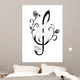 Music Clef Wall Decal