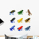 Poison Dart Frogs Wall Decal