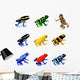 Poison Dart Frogs Wall Decal