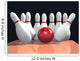 Bowling Wall Decal Design 1