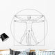Vitruvian Man Wall Decal
