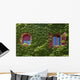 Windows Surrounded Creeping Ivy Wall Decal