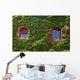 Windows Surrounded Creeping Ivy Wall Decal