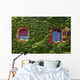 Windows Surrounded Creeping Ivy Wall Decal