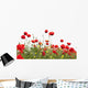 Poppy Flowers Wall Decal