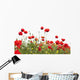 Poppy Flowers Wall Decal