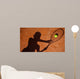 Shadow Tennis Player Action Wall Decal