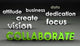 Collaborate Forefront Wall Decal