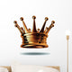 Bronze Crown Wall Decal