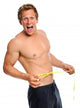 Excited Man with Measuring Wall Decal