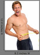 Excited Man with Measuring Wall Decal