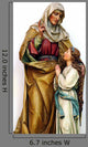 Holy Ann Mother Virgin Wall Decal