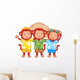 Monkey Friends Wall Decal