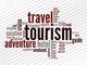 Word Cloud Tourism Wall Decal