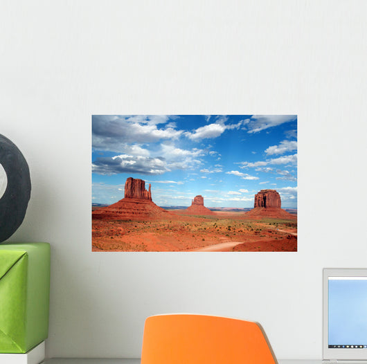 the mittens of monument valley Wall Mural