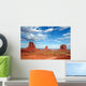 the mittens of monument valley Wall Mural