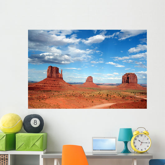 the mittens of monument valley Wall Mural