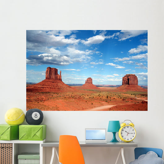 the mittens of monument valley Wall Mural