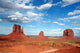 the mittens of monument valley Wall Mural
