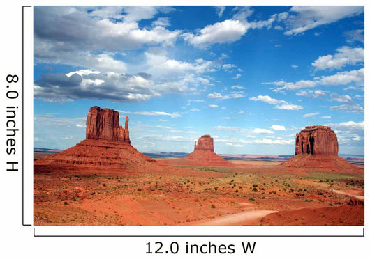 the mittens of monument valley Wall Mural