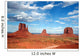 the mittens of monument valley Wall Mural
